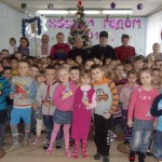 Рождественский утренник в детском саду п. Стрелица